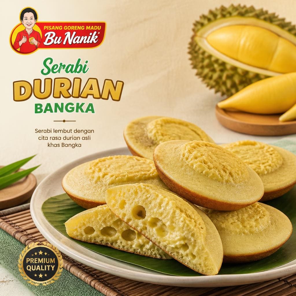 Serabi Durian Bangka Bu Nanik